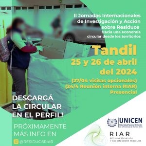 Lee más sobre el artículo II Jornadas de Investigación y acción sobre residuos
