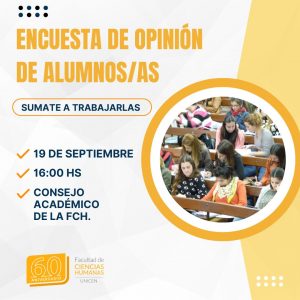 Lee más sobre el artículo Encuesta de opinión de alumnos/as