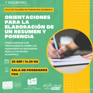 Lee más sobre el artículo Orientaciones para la elaboración de un resumen y ponencia