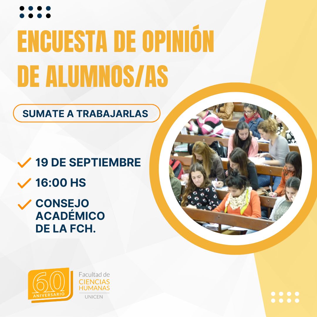 Lee más sobre el artículo Encuesta de opinión de alumnos/as