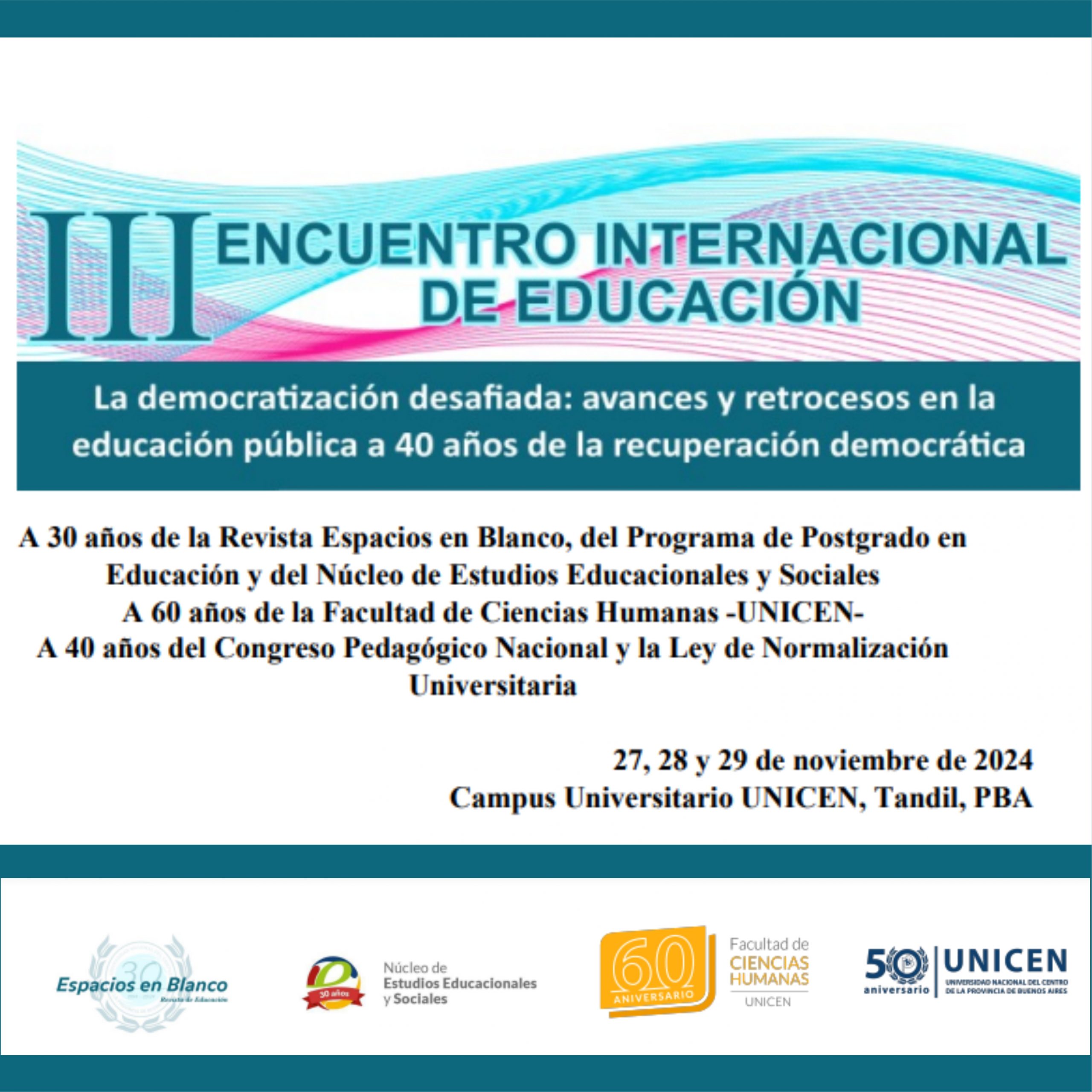 Lee más sobre el artículo III Encuentro Internacional de Educación