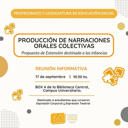 Lee más sobre el artículo Producción de narraciones orales colectivas