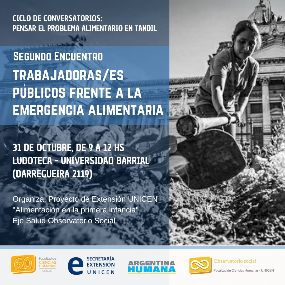 En este momento estás viendo Segundo encuentro del Ciclo “Pensar el problema alimentario en Tandil”