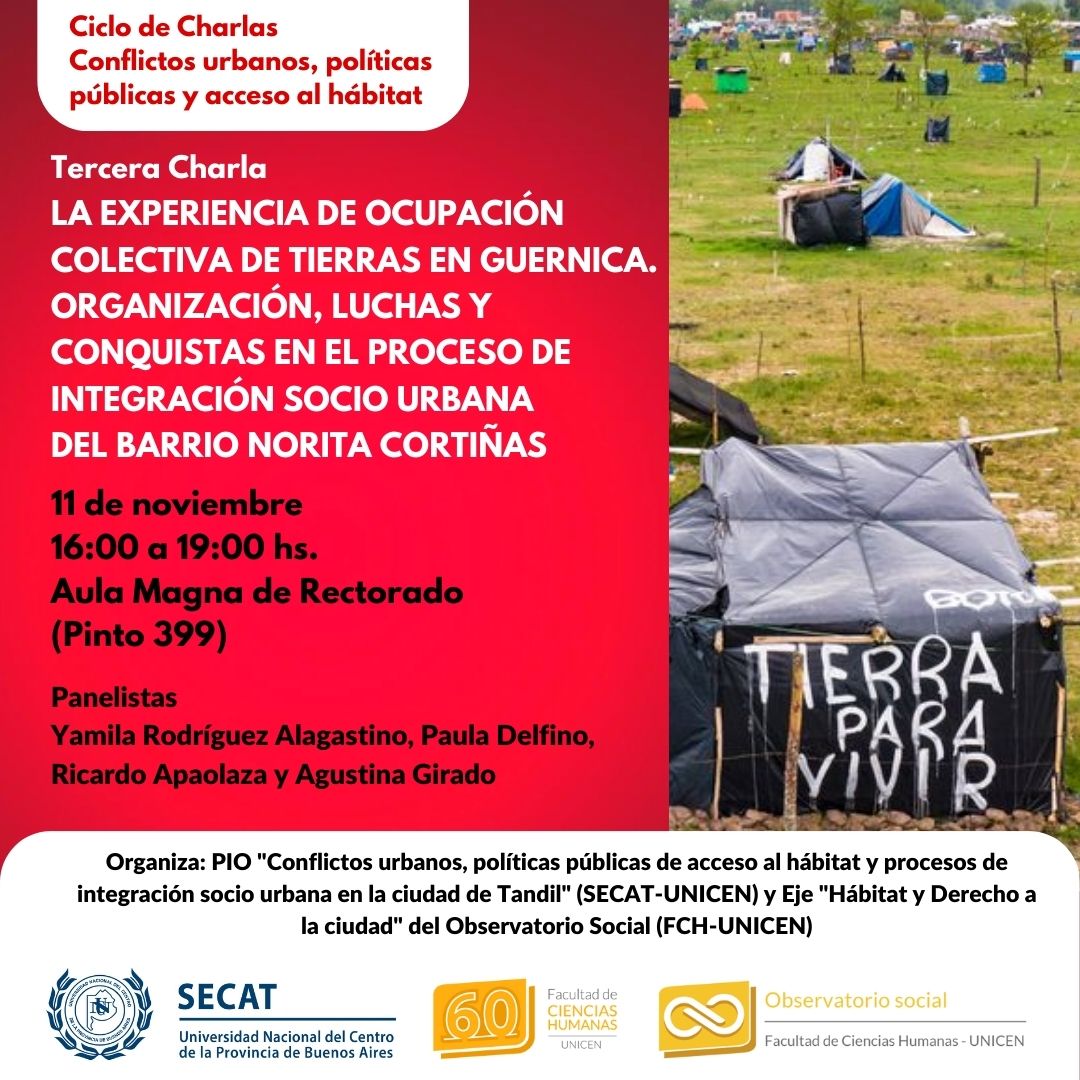 En este momento estás viendo Tercera charla. La experiencia de ocupación colectiva de tierras en Guernica.