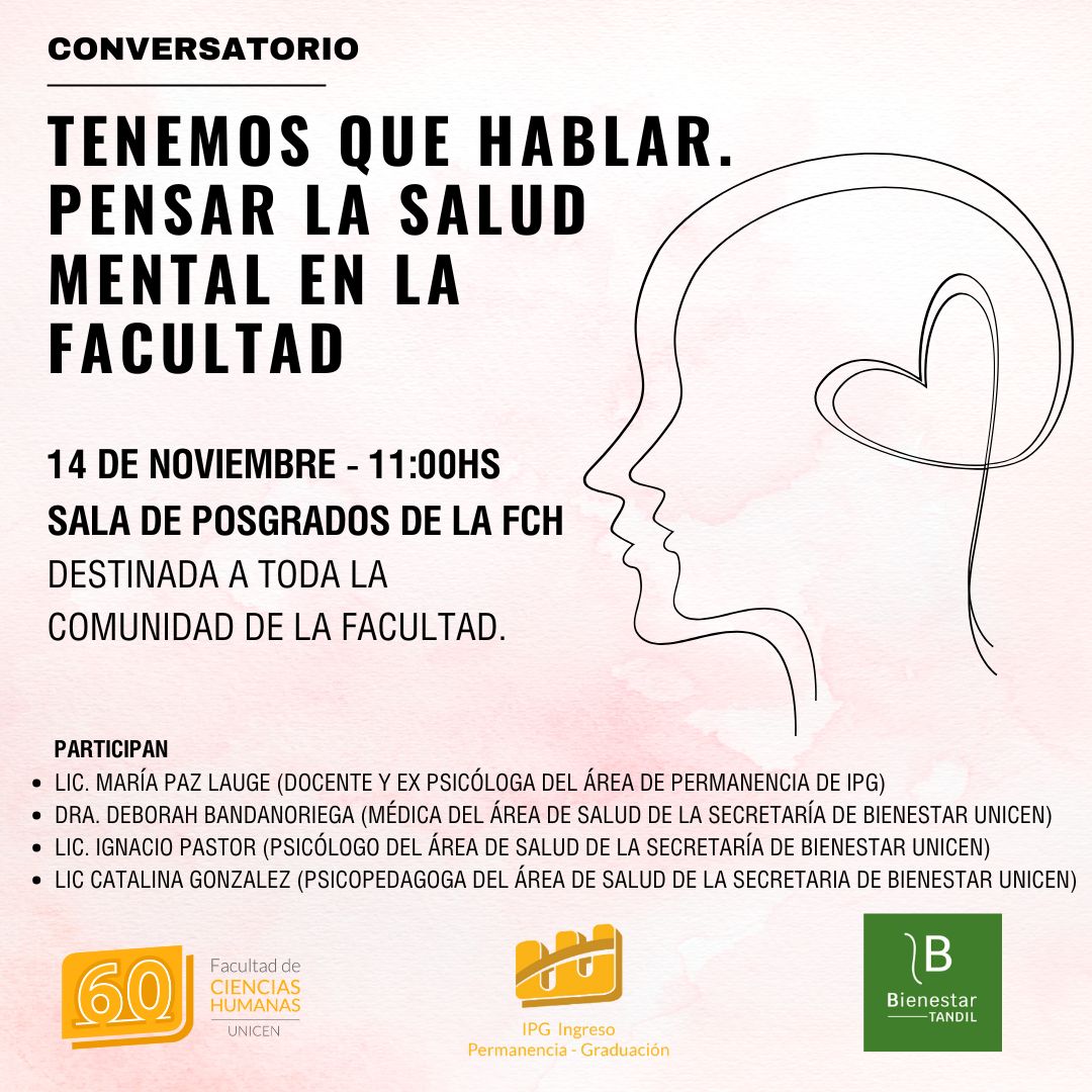 Lee más sobre el artículo Tenemos que hablar. Pensar la salud mental en la facultad