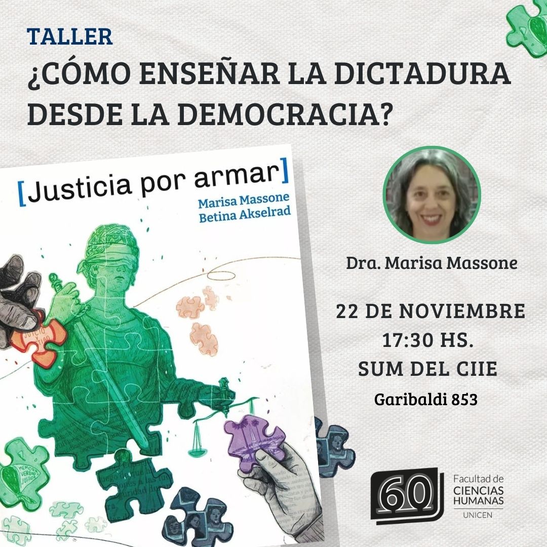 Lee más sobre el artículo Taller ¿Cómo enseñar la dictadura desde la democracia?