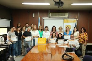 Lee más sobre el artículo Entrega de diplomas por la capacitación en la Ley Micaela