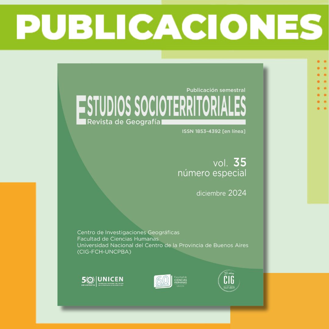 Lee más sobre el artículo Número especial de la Revista de Estudios Socioterritoriales