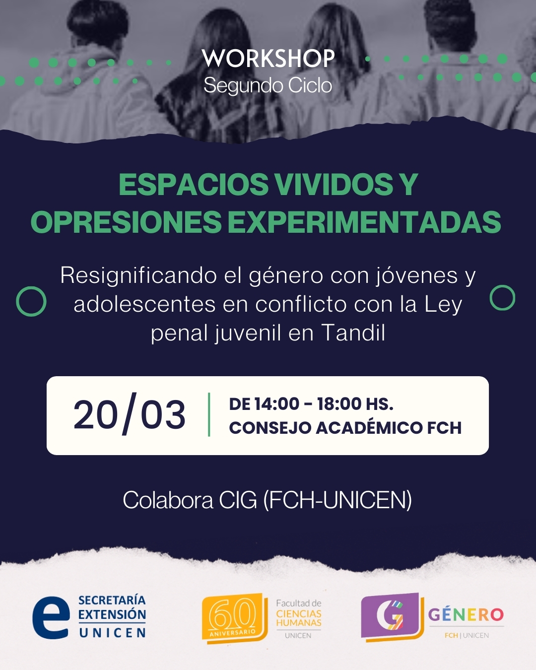Lee más sobre el artículo Encuentro de reflexión: “Espacios vividos y opresiones experimentadas”