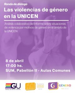 Lee más sobre el artículo Las violencias de género en la UNICEN