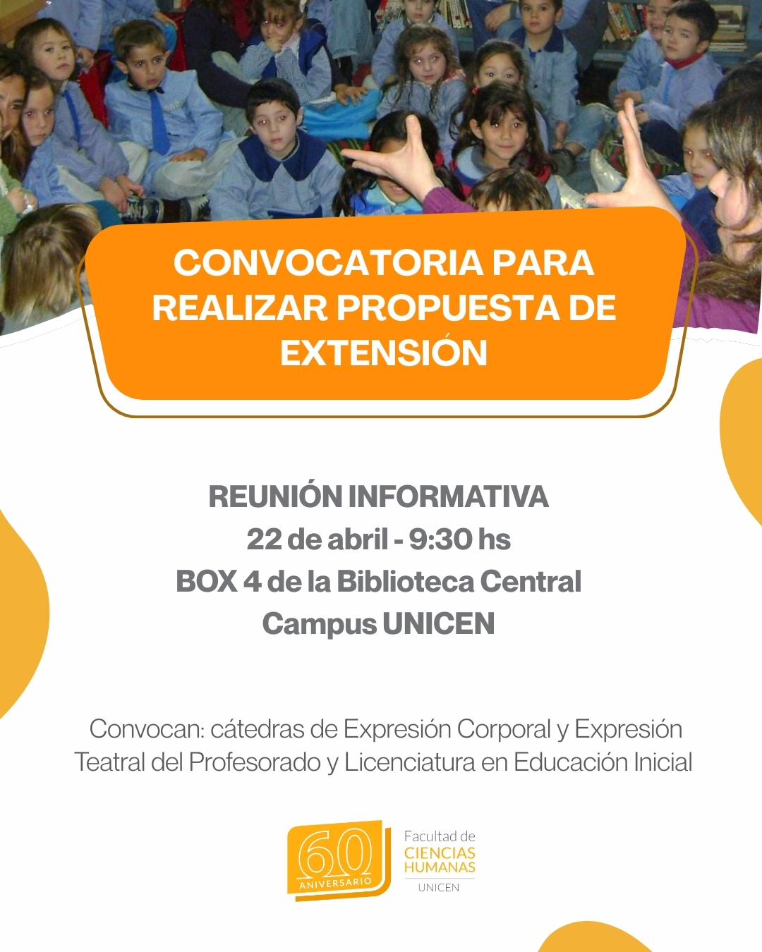 Lee más sobre el artículo Convocatoria para realizar propuesta de extensión