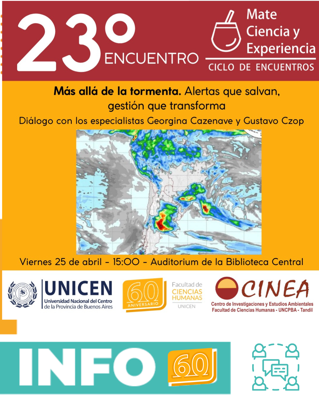 Lee más sobre el artículo 23° Encuentro de Mate, Ciencia y Experiencia