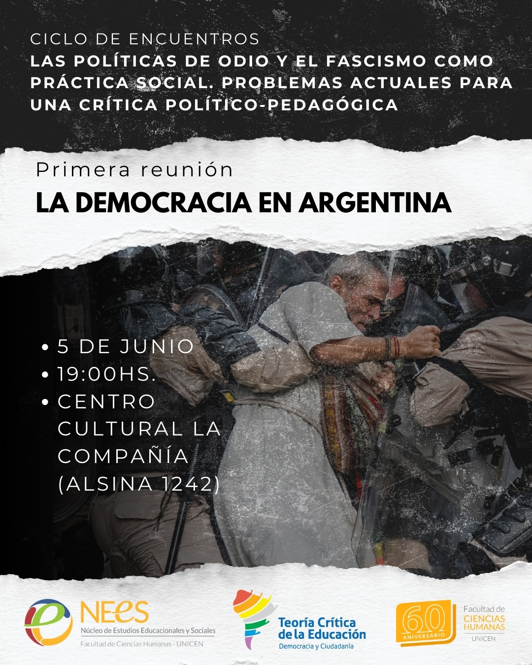 En este momento estás viendo Ciclo de Encuentros: Las políticas de odio y el fascismo como práctica social