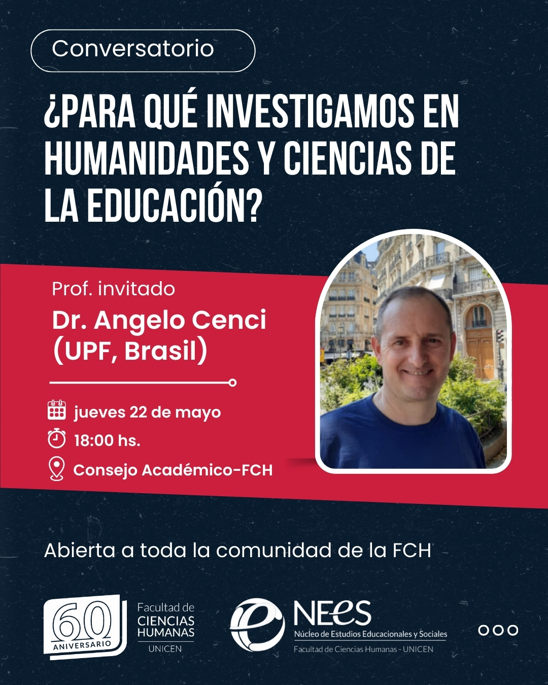En este momento estás viendo Conversatorio: ¿Para qué investigamos en humanidades y ciencias de la educación?
