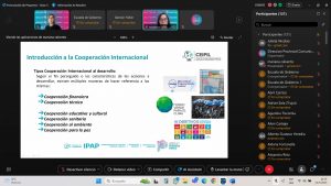 Lee más sobre el artículo Inicio del Taller sobre Proyectos Internacionales