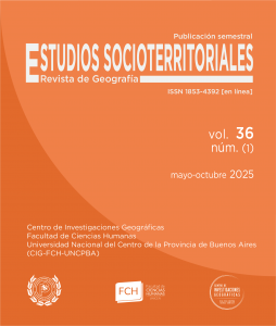 Lee más sobre el artículo Se publicó el volumen 36 de Estudios Socioterritoriales