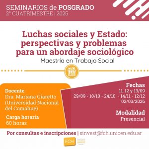 Lee más sobre el artículo Maestria Trabajo social