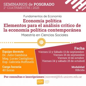 Lee más sobre el artículo Maestría Ciencias Sociales