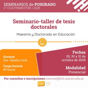 Lee más sobre el artículo Maestria y Doctorado en Educación