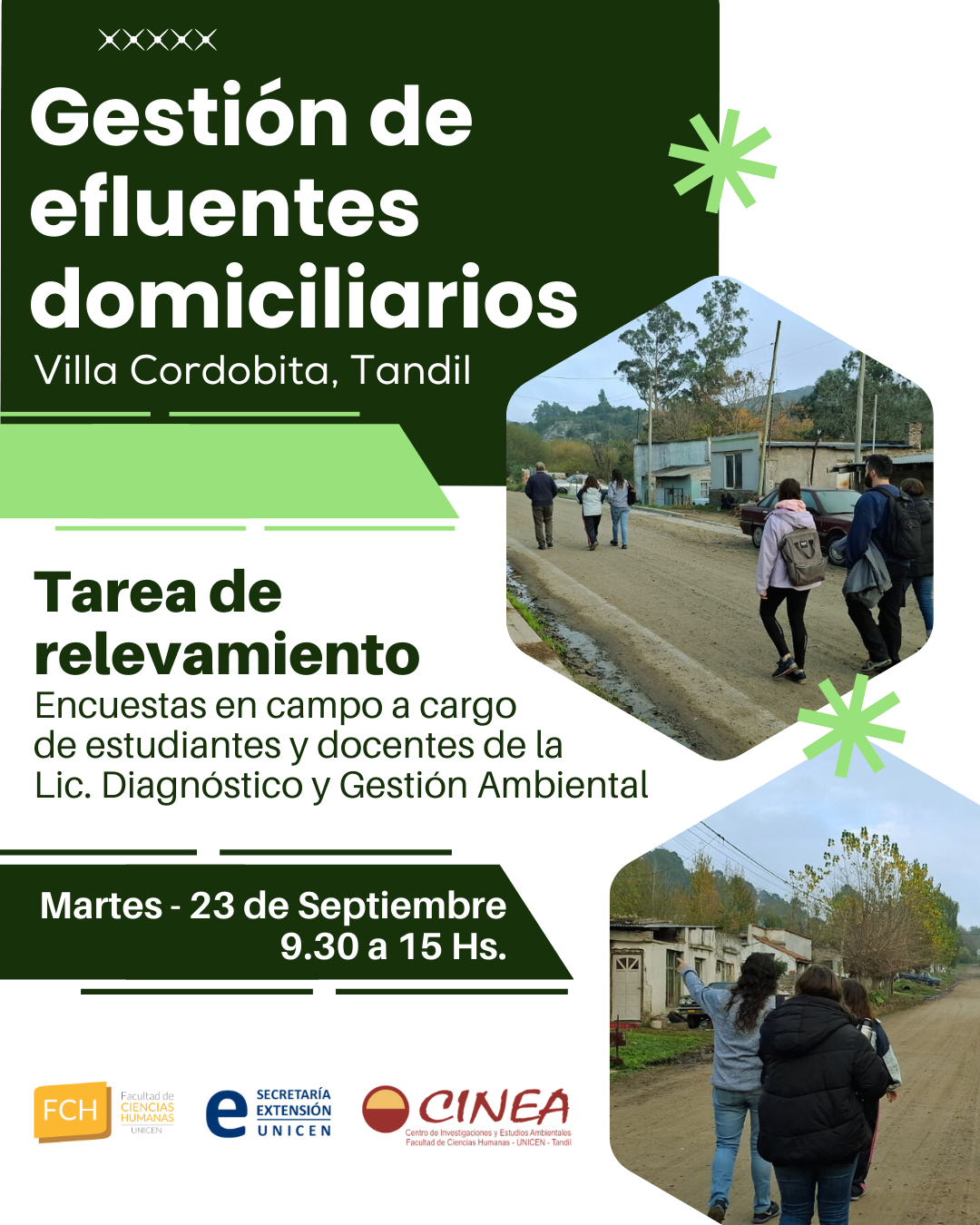 Lee más sobre el artículo Relevamiento en el barrio Villa Cordobita sobre efluentes domiciliarios
