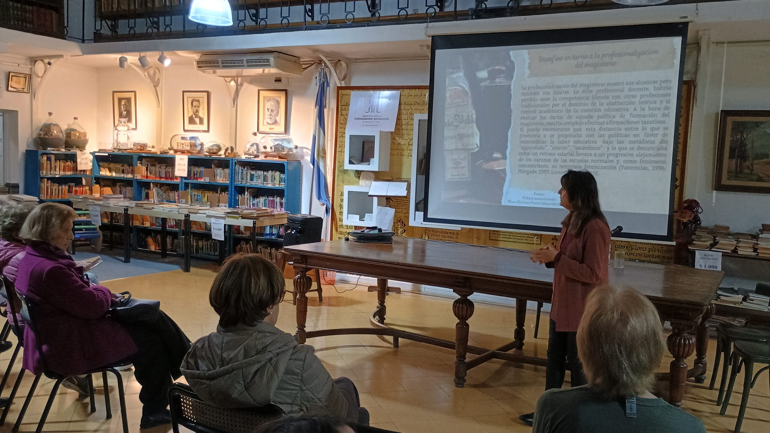 Lee más sobre el artículo Charla sobre educación y normalismo en Tandil