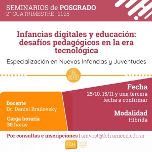Lee más sobre el artículo Especialización en Nuevas Infancias y Juventudes