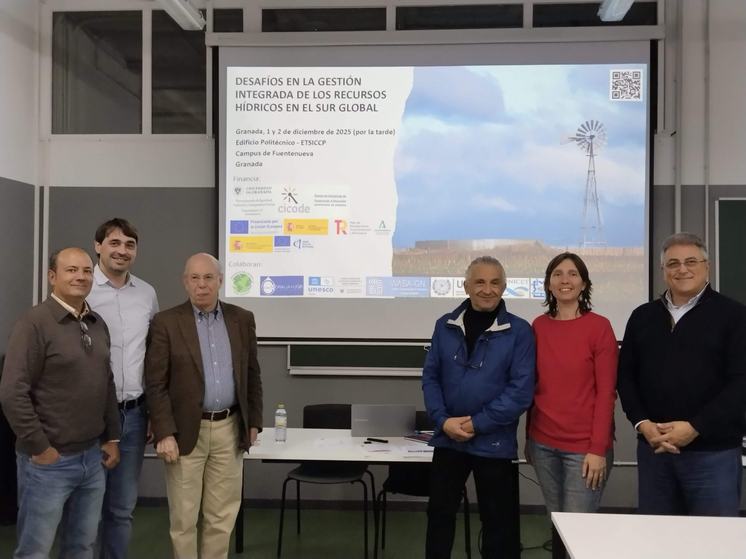 En este momento estás viendo Docente de la FCH-UNICEN participó en taller sobre gestión del agua en el Sur Global en la Universidad de Granada