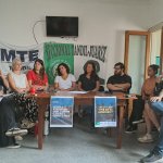 Conferencia de prensa en Tandil sobre el cierre de la Subsecretaría de Integración Socio Urbana