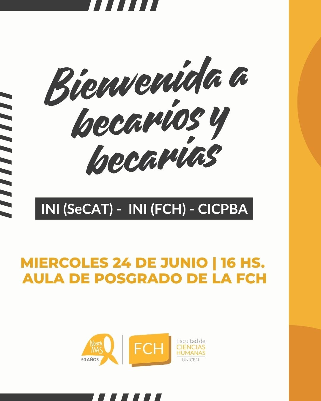 En este momento estás viendo Bienvenida a becarios y becarias 2026