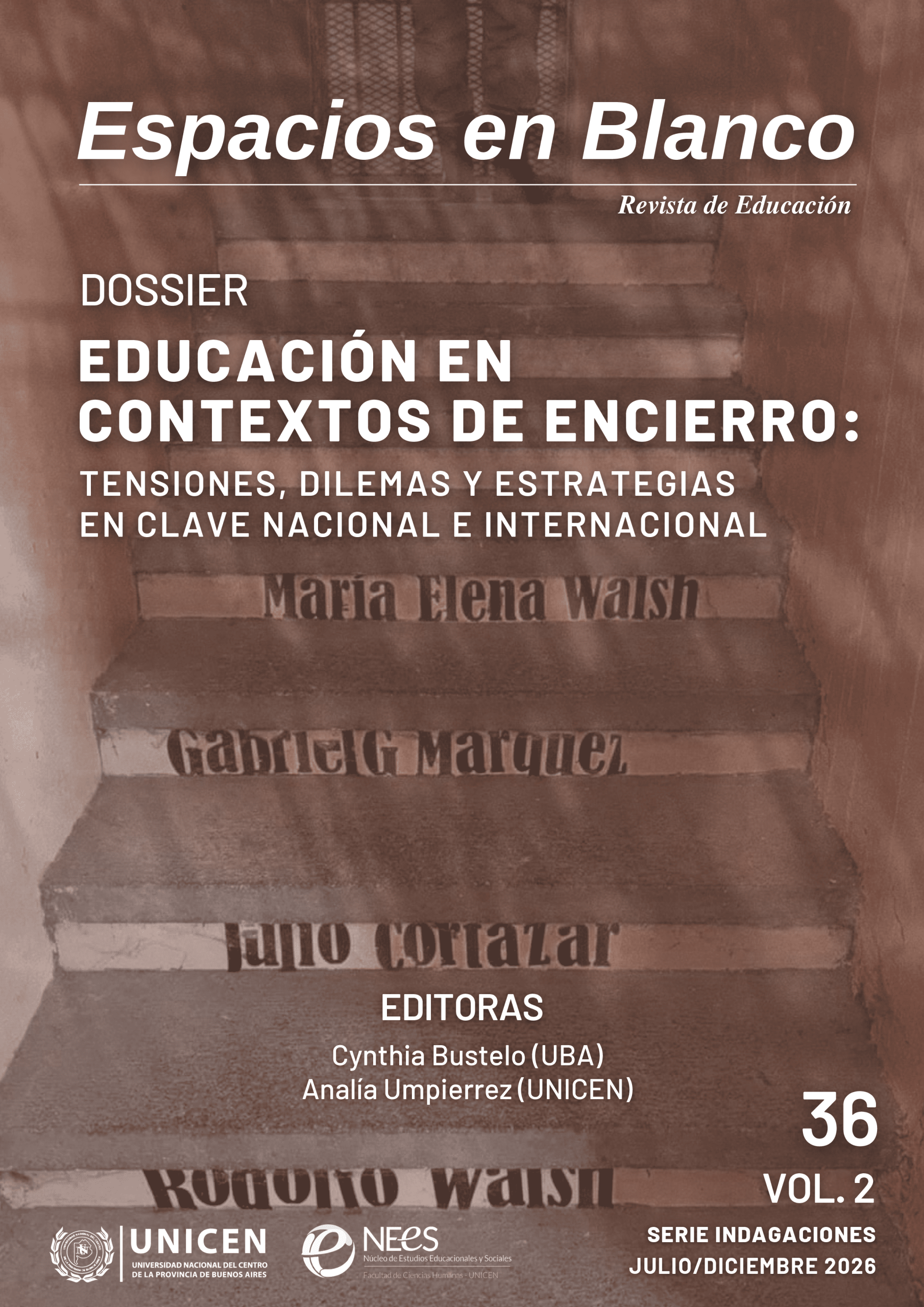 En este momento estás viendo Nuevo volumen de la Revista Espacios en Blanco
