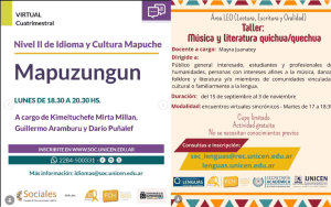 Lee más sobre el artículo La FCH promueve la interculturalidad y el plurilingüismo acompañando la oferta de Quechua/Quichua, Mapuzungun y la Lengua de Señas