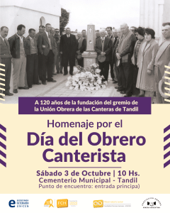 Homenaje por el Día del Obrero Canterista.