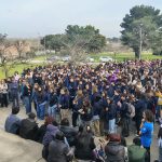 Estudiantes participando en la 14ª edición de Humanas DeMuestra en el Campus de la UNICEN